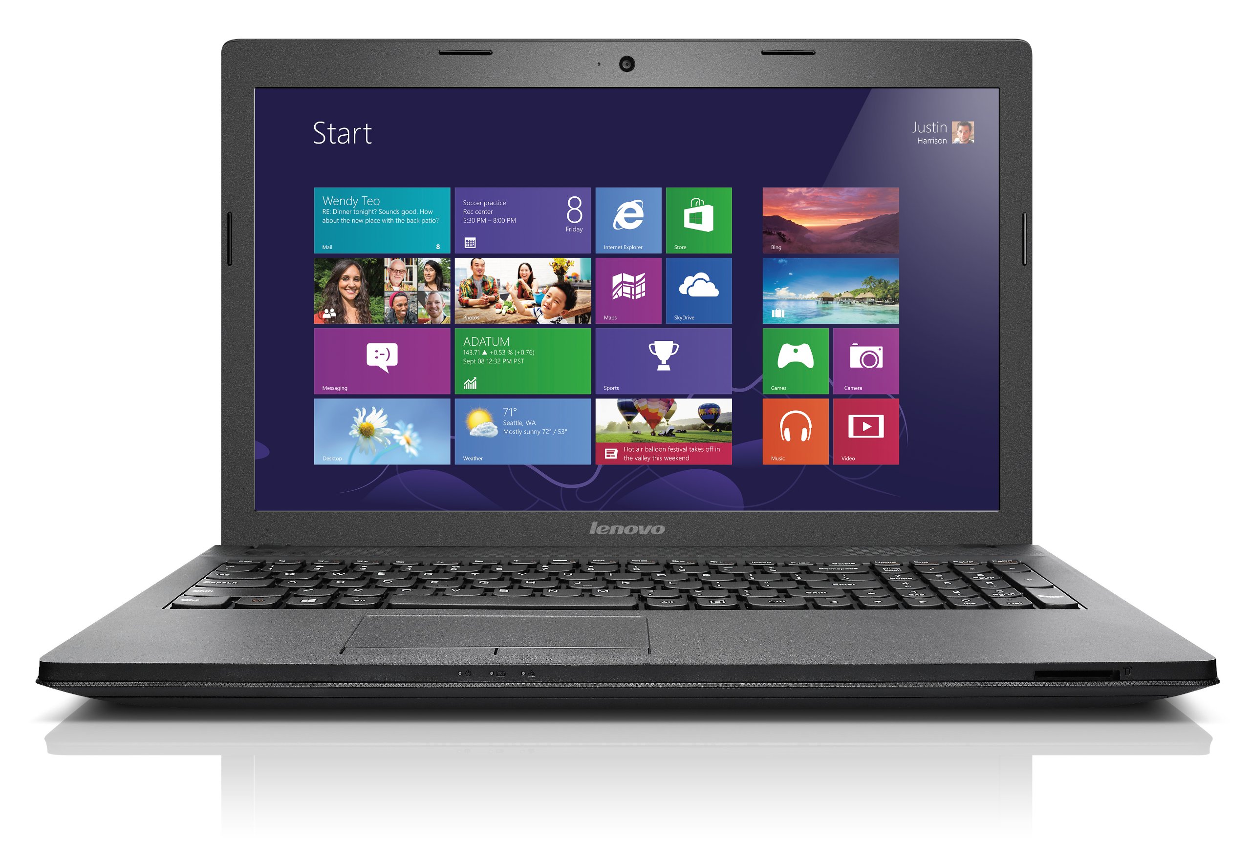 Lenovo G500 15.6-Inch Laptop, Black (Pentium Dual-Core 2030M, 4GB